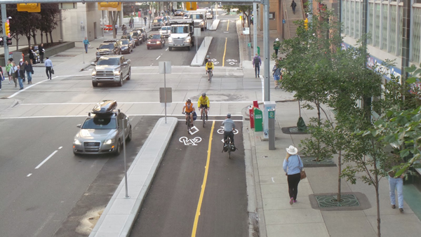 7th Street SW Cycle Track