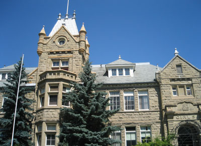 Calgary Collegiate Institute, one of Calgary's first sandstone schools