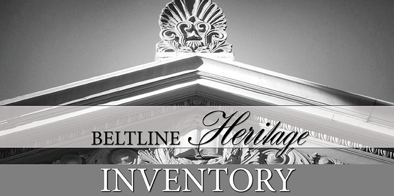 Beltline Heritage Inventory Page Beltline Heritage Inventory Page