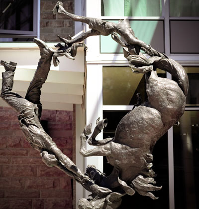 Henderson's sculpture