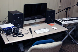 The new production equipment at the studio