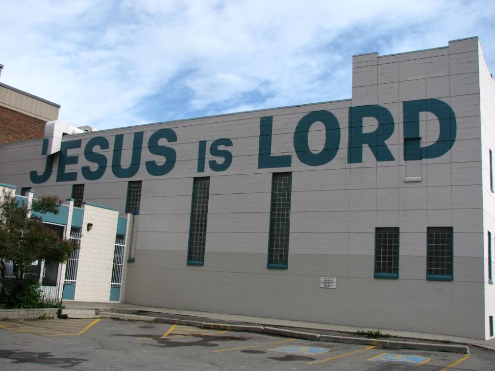 Jesus is lord sign