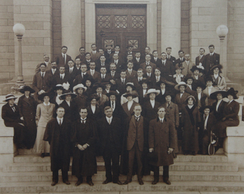 The students and staff of Calgary College The students and staff of Calgary College