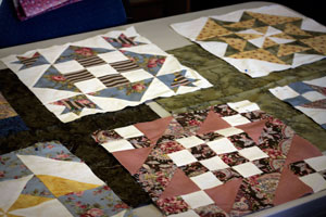 quilts in progress