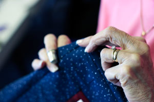 Putting on the finishing touches 