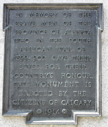 Plaque on the SAWN Plaque on the SAWM
