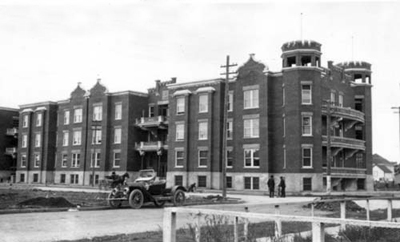 Devenish old black and white