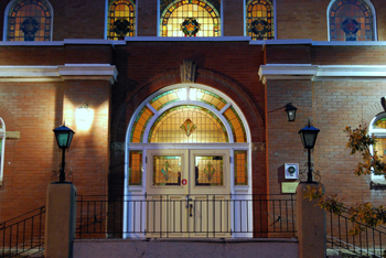 The front doors The front doors